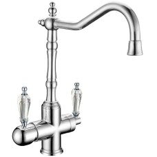 Смеситель для кухни Boheme Tradizionale Chromo 113-SW Хром
