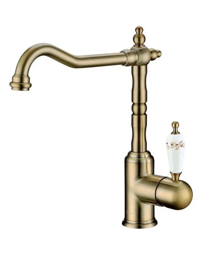 Смеситель для кухни Boheme Medici Ripresa 101-PR Бронза