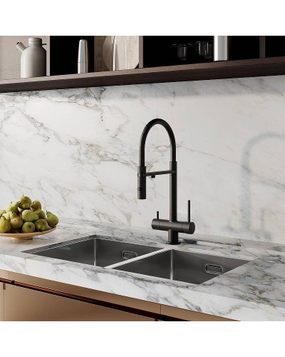 Смеситель для кухни Iddis Ace ACEBLFFi05 Черный матовый