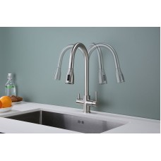 Смеситель для кухни Paulmark Lange La214212-NI Никель