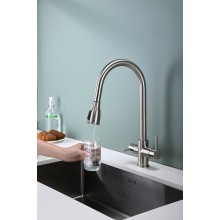 Смеситель для кухни Paulmark Lange La214212-NI Никель