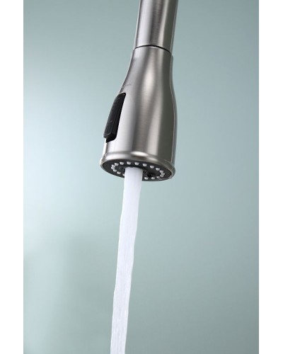 Смеситель для кухни Paulmark Lange La214212-NI Никель