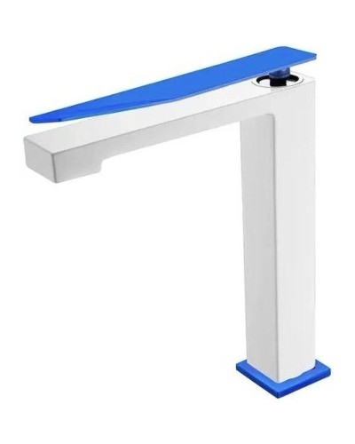 Смеситель для раковины Boheme Q 142-WUW.2 Белый Синий