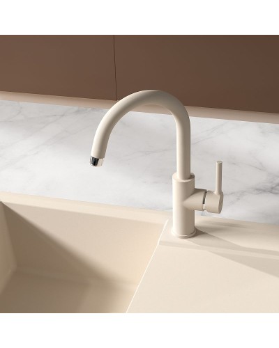 Смеситель для кухни Lemark Comfort LM3073PGR Грей