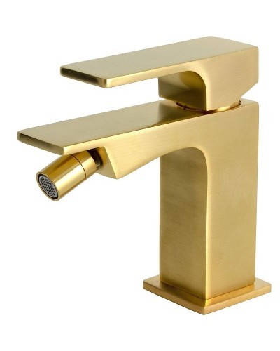 Смеситель для биде Remer Absolute AU22BG Золото брашированное