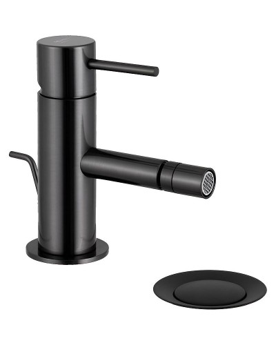 Смеситель для биде Remer X-Style X20CFP Черный хром брашированный