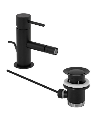 Смеситель для биде Remer X-Style X20NO Черный матовый