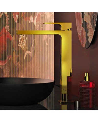 Смеситель для раковины Remer Absolute AU11LDO Золото