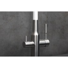 Смеситель для кухни Lemark Expert LM5083S-White Хром Белый