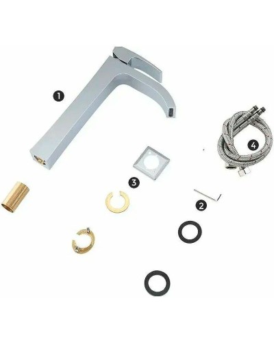 Смеситель для раковины Gappo G07 G1007-81 Хром