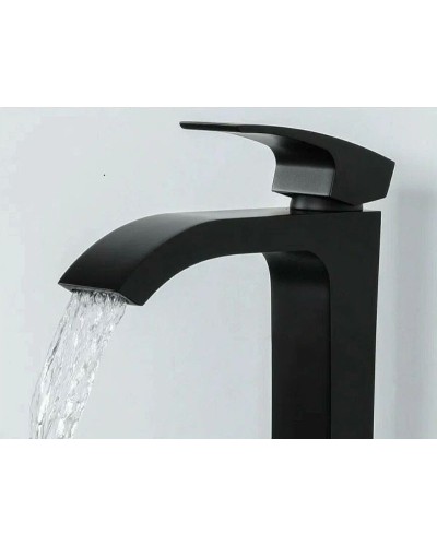 Смеситель для раковины Gappo G07-6 G1007-86 Черный матовый