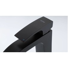 Смеситель для раковины Gappo G07-6 G1007-86 Черный матовый