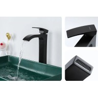 Смеситель для раковины Gappo G07-6 G1007-86 Черный матовый