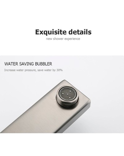 Смеситель для раковины Gappo G17-9 G1017-92 Оружейная сталь