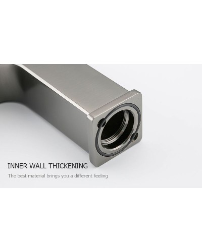 Смеситель для раковины Gappo G17-9 G1017-92 Оружейная сталь