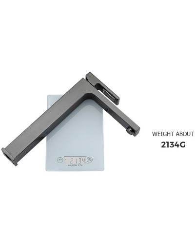 Смеситель для раковины Gappo G17-9 G1017-92 Оружейная сталь