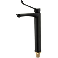 Смеситель для раковины Gappo G21-6 G1021-26 Черный матовый