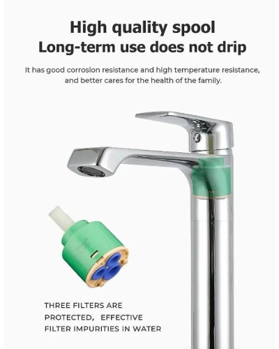 Смеситель для раковины Frap H71 F1071-2 Хром