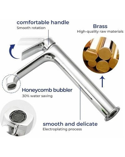 Смеситель для раковины Frap H71 F1071-2 Хром