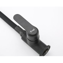 Смеситель для кухни Frap H17-6 F4417-6 Черный матовый