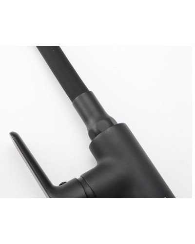 Смеситель для кухни Frap H17-6 F4417-6 Черный матовый