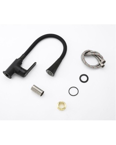 Смеситель для кухни Frap H17-6 F4417-6 Черный матовый