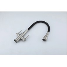 Смеситель для кухни Gappo G4399-65 Сатин Черный