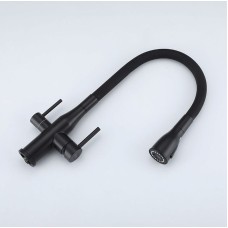 Смеситель для кухни Gappo G4399-66 Черный матовый