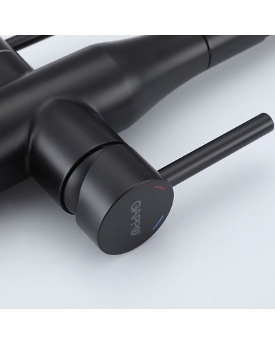 Смеситель для кухни Gappo G4399-66 Черный матовый