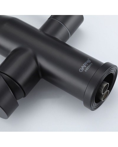 Смеситель для кухни Gappo G4399-66 Черный матовый