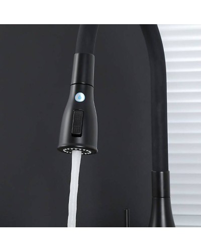 Смеситель для кухни Gappo G4399-66 Черный матовый