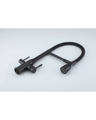 Смеситель для кухни Gappo G4399-76 Черный матовый