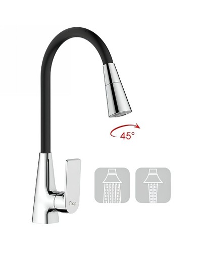 Смеситель для кухни Frap H71 F4471 Хром Черный