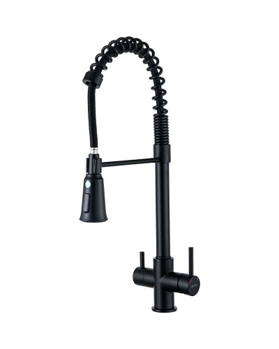 Смеситель для кухни Gappo G4398-66 Черный матовый