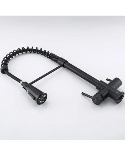 Смеситель для кухни Gappo G4398-66 Черный матовый