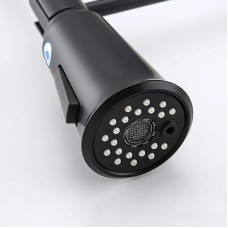 Смеситель для кухни Gappo G4398-66 Черный матовый