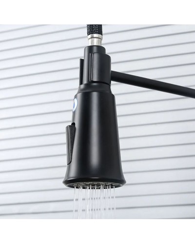 Смеситель для кухни Gappo G4398-66 Черный матовый