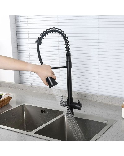 Смеситель для кухни Gappo G4398-66 Черный матовый