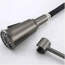 Смеситель для кухни Gappo G4398-69 Оружейная сталь