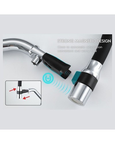 Смеситель для кухни Gappo G4398-80 Хром Черный