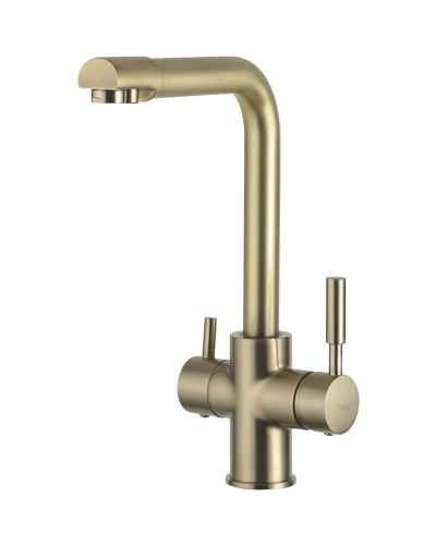 Смеситель для кухни Frap H52 F4352-3 Сатин золотой