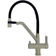 Смеситель для кухни Gappo G4398-81 Белый Черный