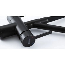 Смеситель для кухни Gappo G4398-86 Черный матовый