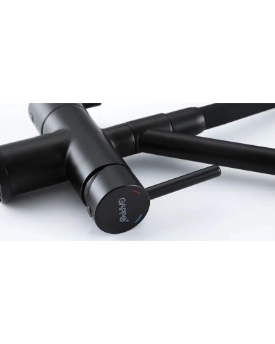 Смеситель для кухни Gappo G4398-86 Черный матовый
