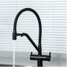 Смеситель для кухни Gappo G4398-86 Черный матовый