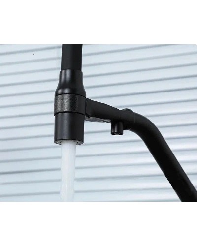 Смеситель для кухни Gappo G4398-86 Черный матовый