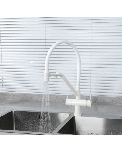 Смеситель для кухни Gappo G4398-88 Белый