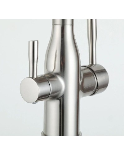 Смеситель для кухни Frap H69 F4396-5 Сатин Черный