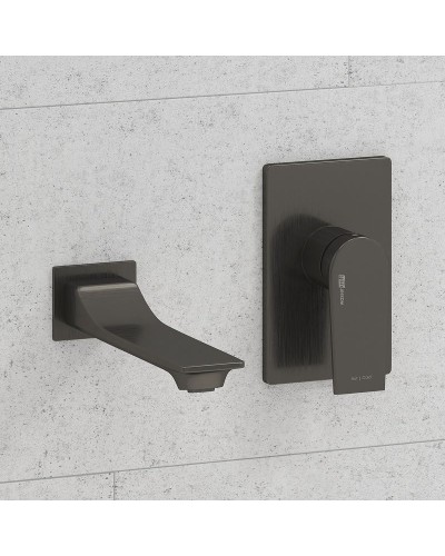 Смеситель для раковины WasserKRAFT A84563 Оружейная сталь