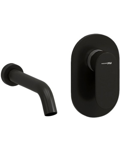 Смеситель для раковины WasserKRAFT A74543 Черный матовый